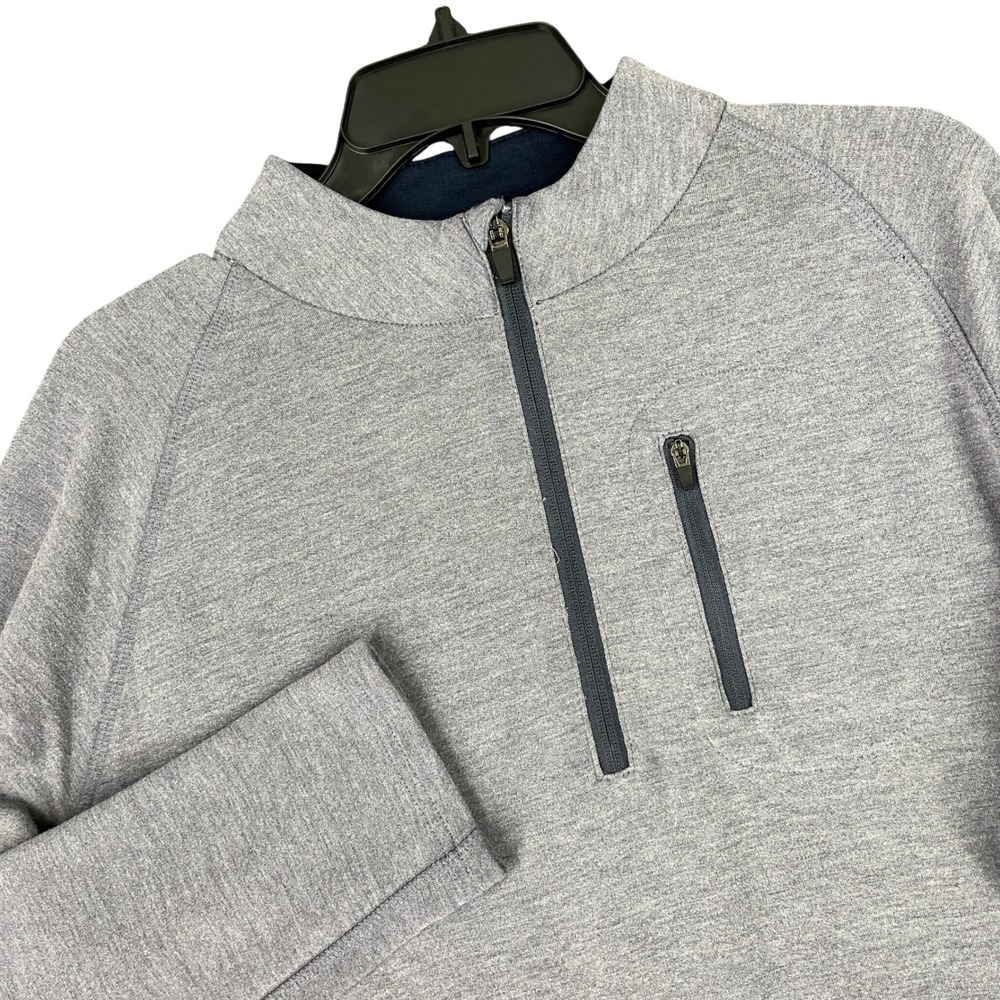 Free Fly Quarter Zip Pullover Mens L Bamboo Performance Gorpcore Coastal Utility